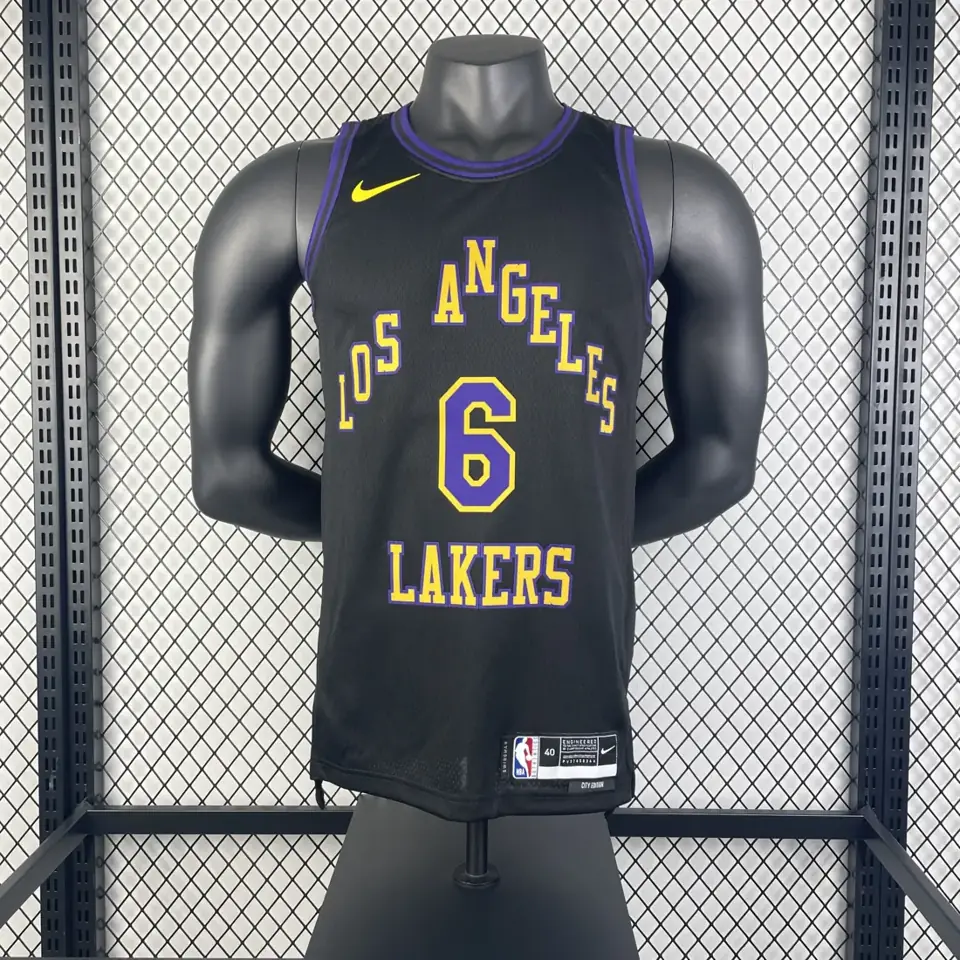Foto 3 de Camiseta temporada 26 Lakers City Edition número 6 James