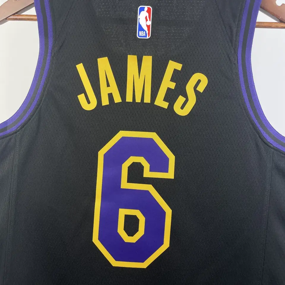 Foto 8 de Camiseta temporada 26 Lakers City Edition número 6 James