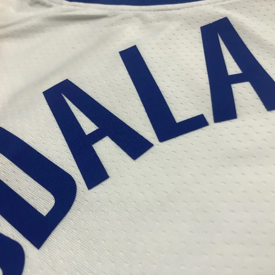 Foto 4 de 75 aniversario Los Warriors cuello en V blanco número 9 Iguodala
