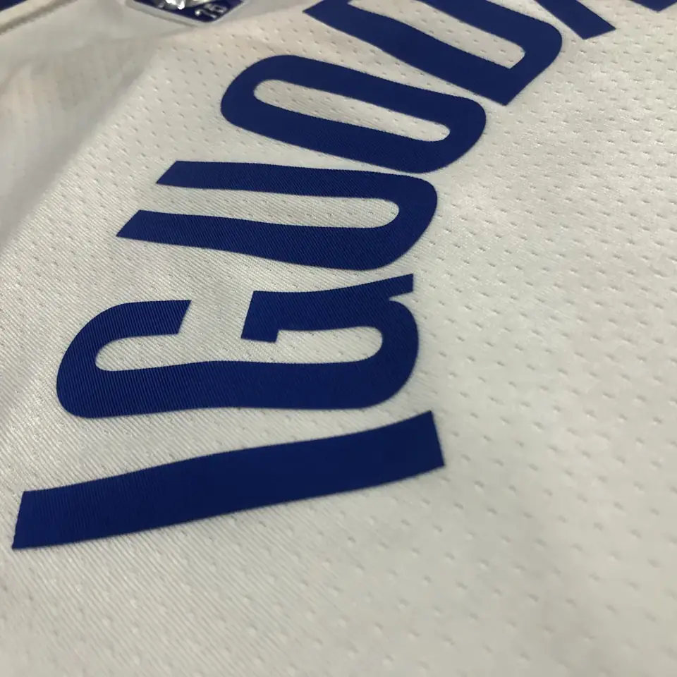 Foto 5 de 75 aniversario Los Warriors cuello en V blanco número 9 Iguodala