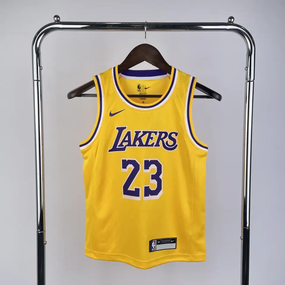 Foto 1 de Juvenil para niños: Lakers amarillo nº 23 James