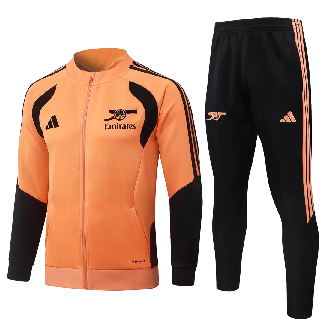 Foto 4 de A26076# 26/27 cremallera larga Arsenal naranja - Arsenal