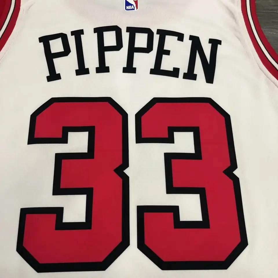 Foto 6 de Bulls cuello redondo blanco nº 33 Scottie Pippen