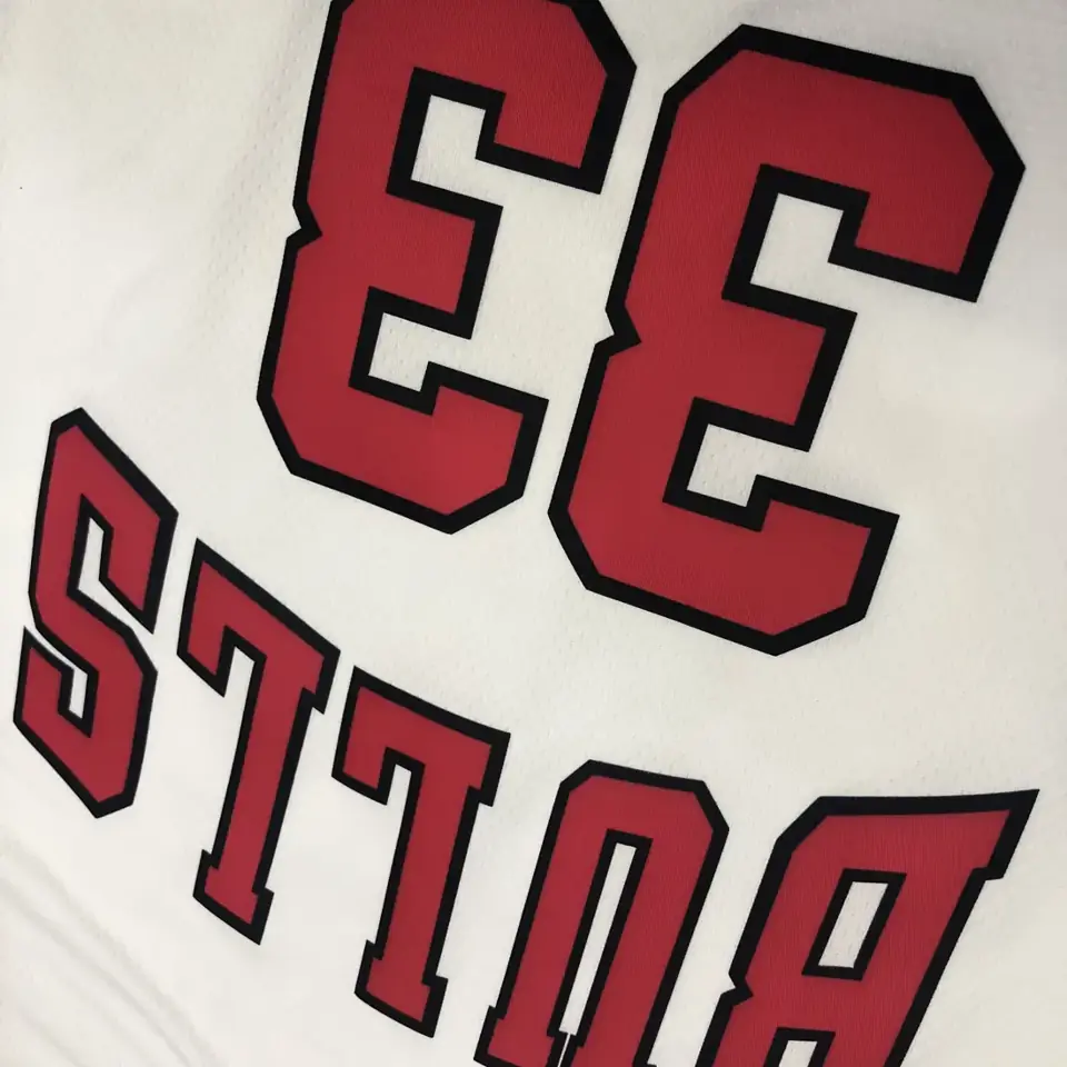 Foto 8 de Bulls cuello redondo blanco nº 33 Scottie Pippen