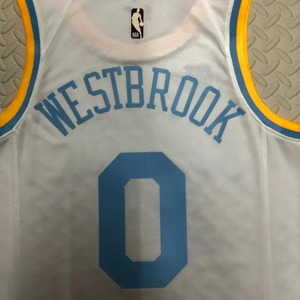 Foto 5 de Temporada 23 Lakers retro número 0 Russell Westbrook