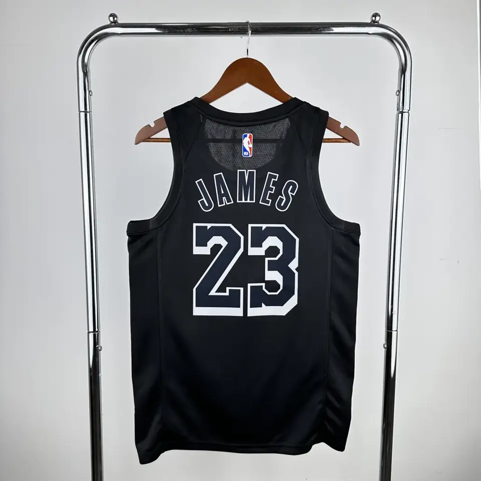 Foto 2 de Lakers negro Edición Homenaje #23 LeBron James