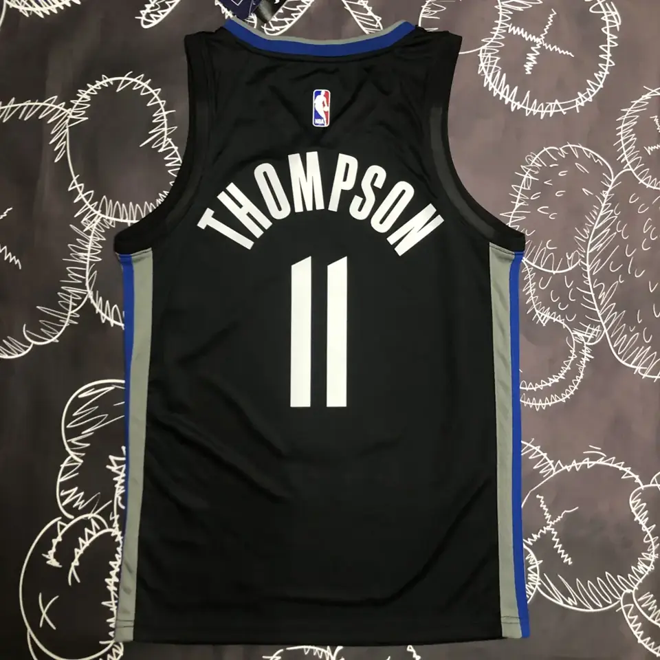 Foto 3 de Temporada 20 Warriors negro y gris número 11 Thompson