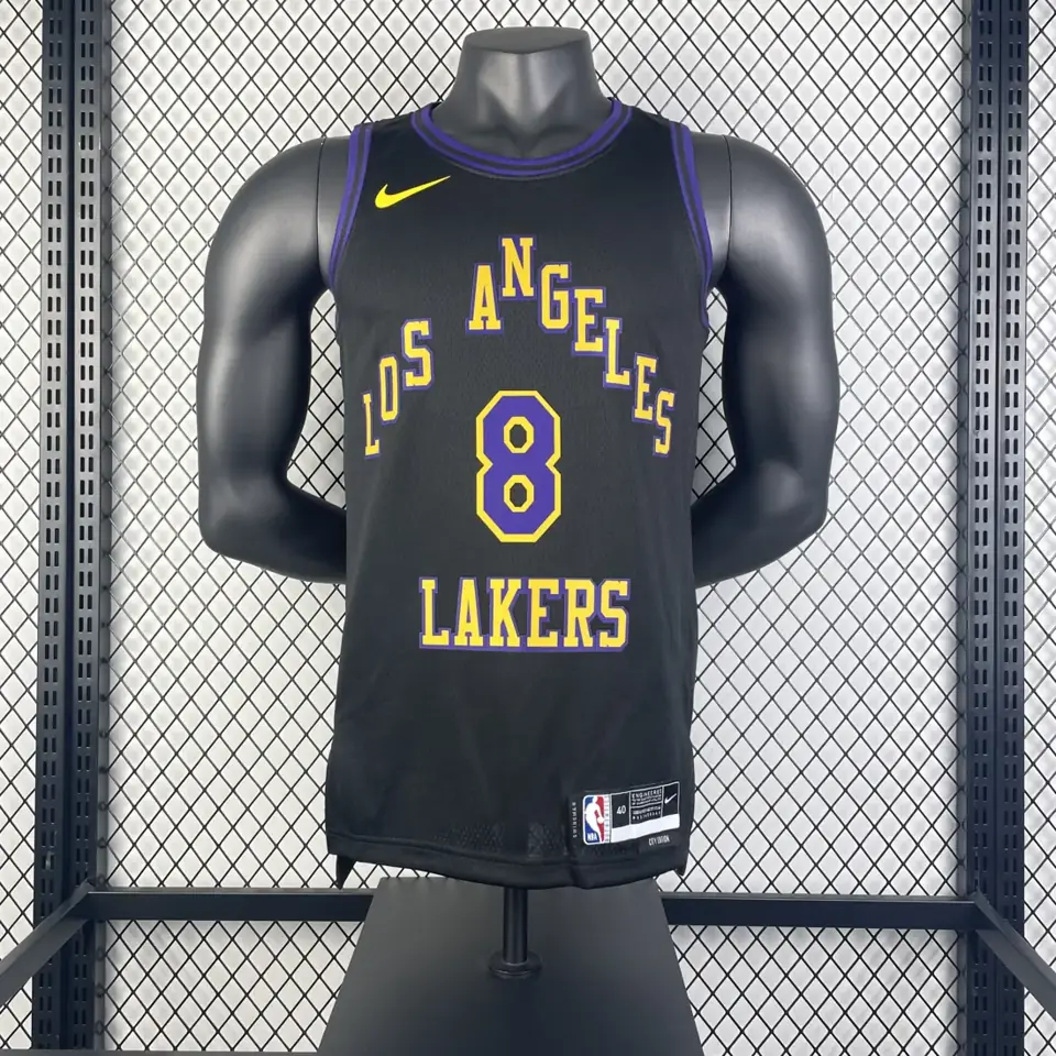 Foto 3 de Camiseta temporada 26 Lakers City Edition número 8 Kobe