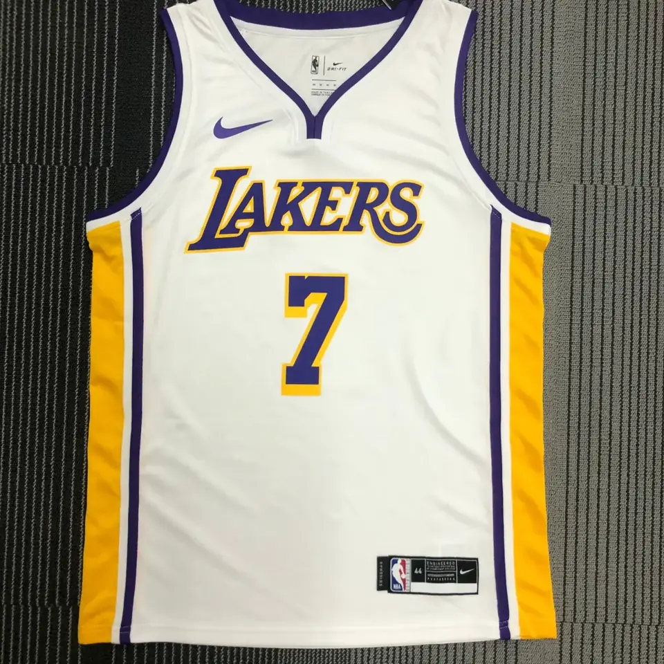 Foto 1 de Lakers cuello en V blanco n.º 7 Anthony