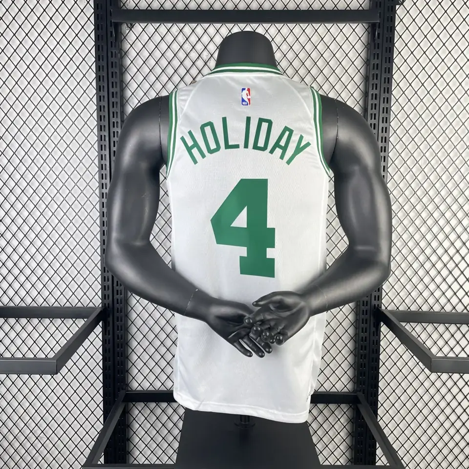 Foto 2 de Temporada 23 Celtics local blanco número 4 Holiday
