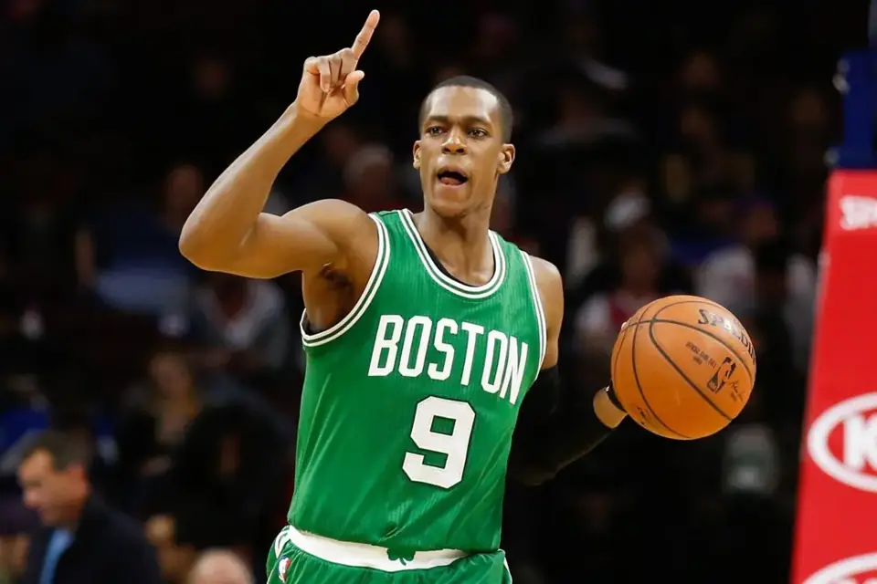 Foto 2 de Boston Celtics verde retro nº 9 Rondo