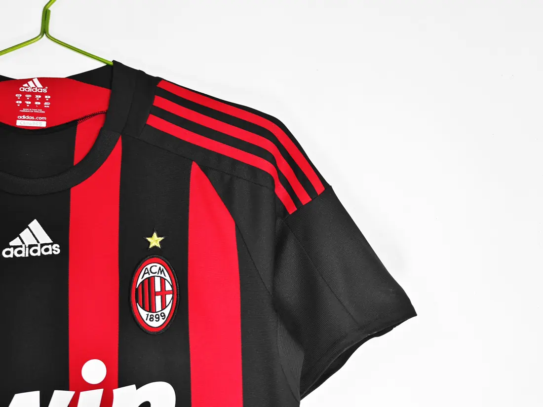 Foto 4 de Temporada 2008/09 AC Milan local retro (tejido jacquard) 8A