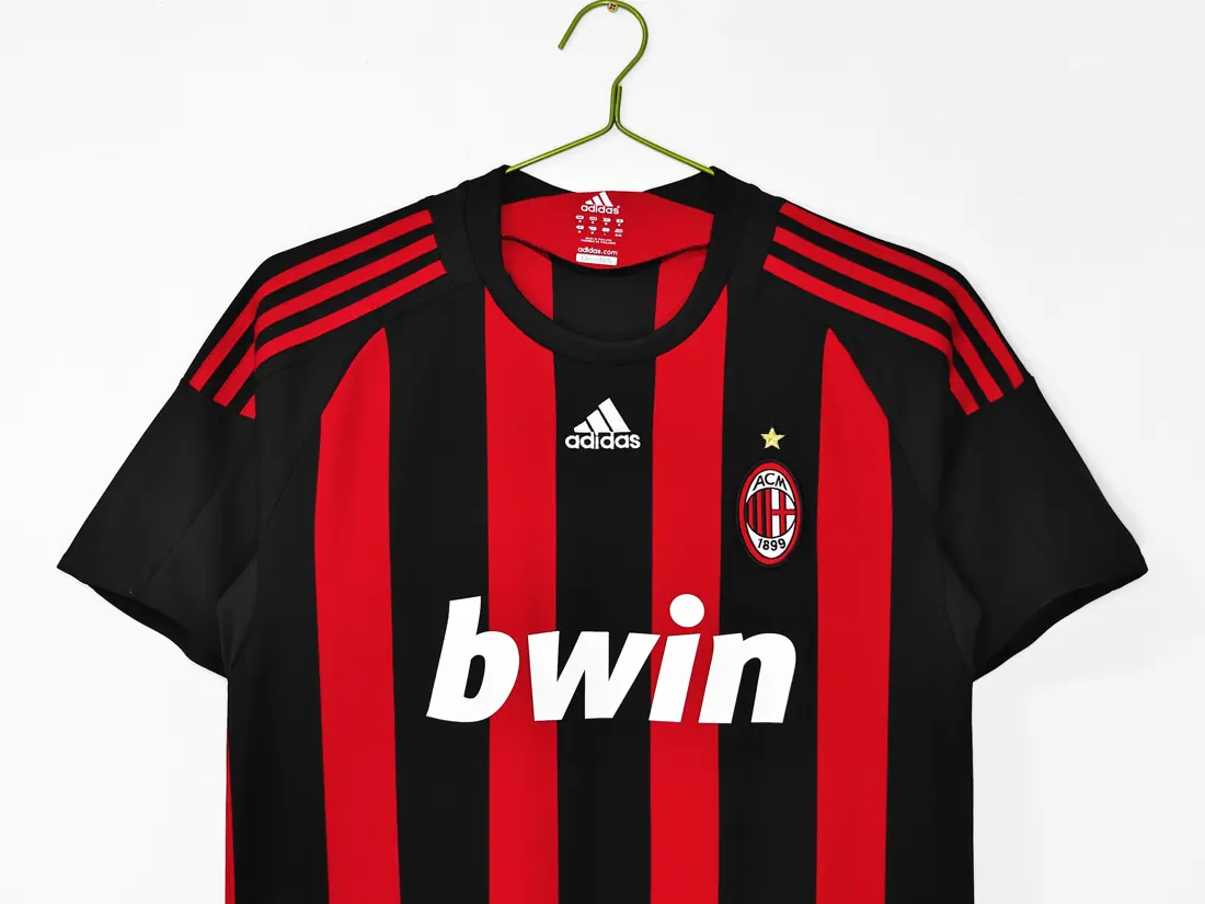 Foto 5 de Temporada 2008/09 AC Milan local retro (tejido jacquard) 8A