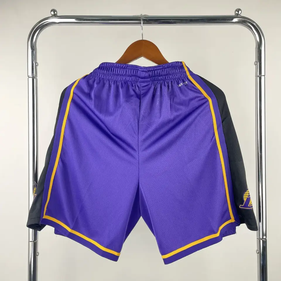 Foto 2 de Temporada 23 Lakers edición Jordan limitada pantalones cortos