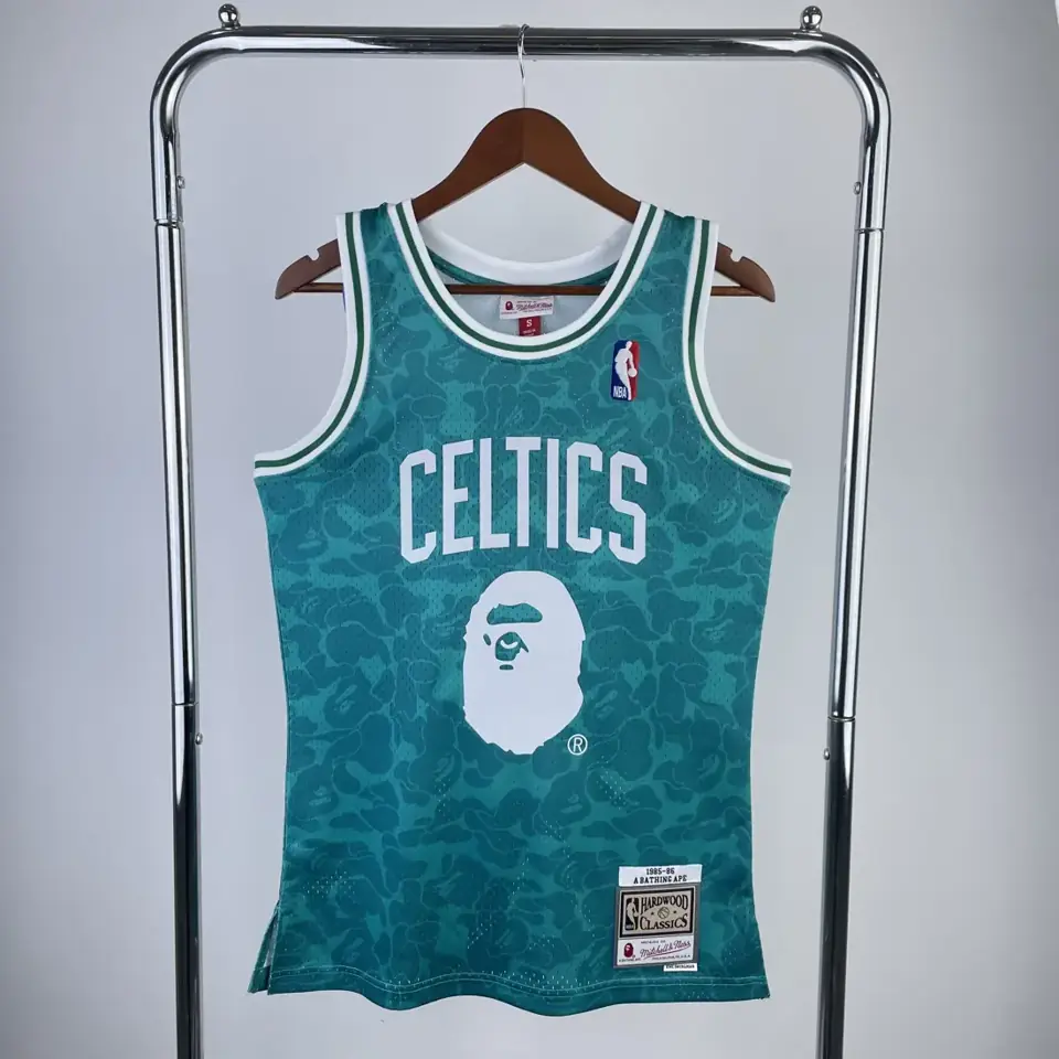 Foto 1 de Camiseta de colaboración BAPE×M&N: Boston Celtics Ape Head