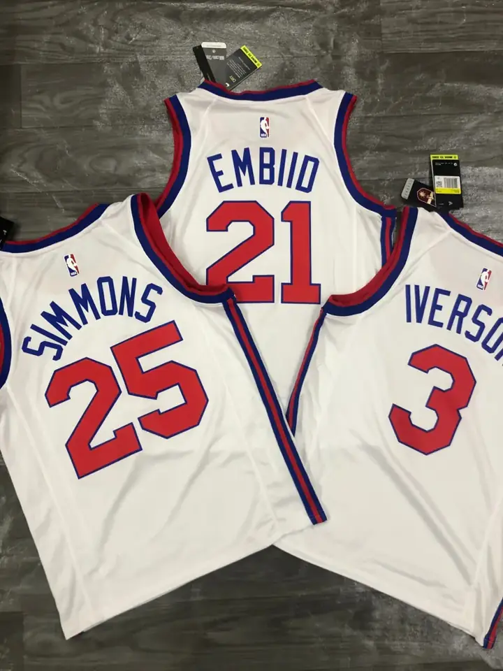 Foto 2 de Temporada 21 Philadelphia 76ers retro cursiva limitada, nº 25 Ben Simmons