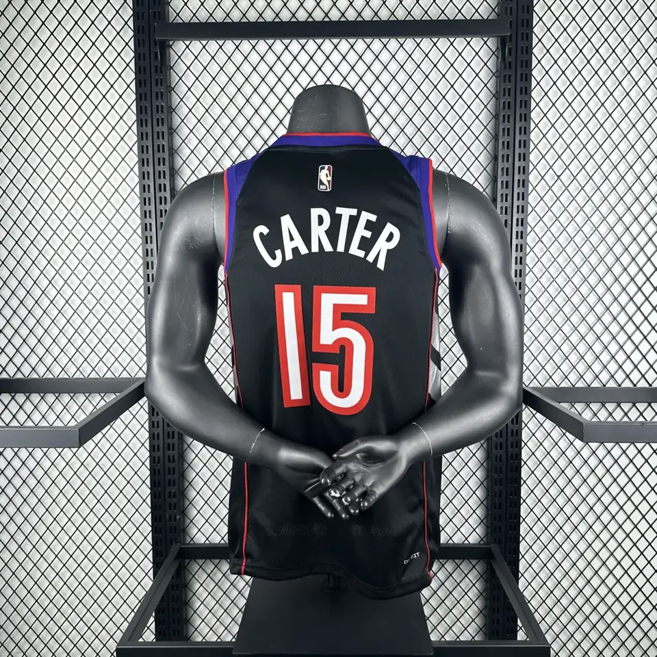 Foto 2 de Temporada 25 Raptors retro número 15 Carter