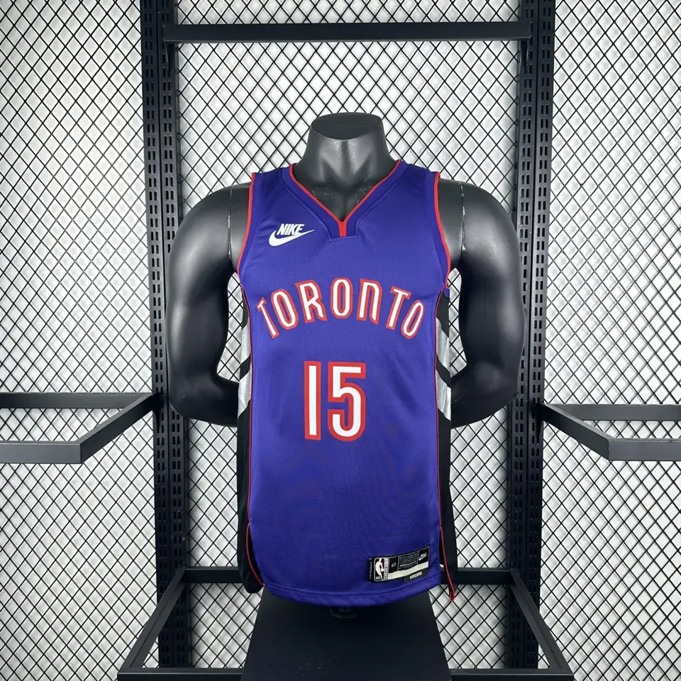 Foto 3 de Temporada 25 Raptors retro número 15 Carter