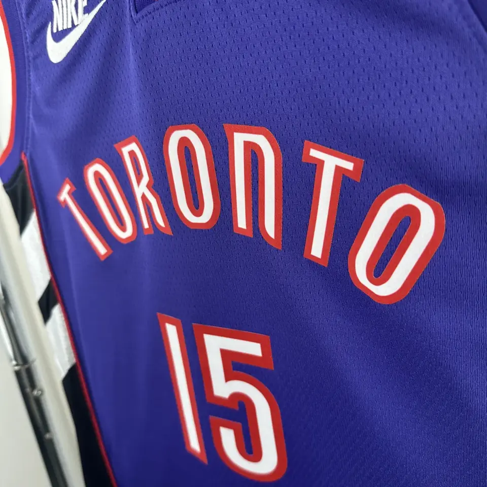 Foto 8 de Temporada 25 Raptors retro número 15 Carter