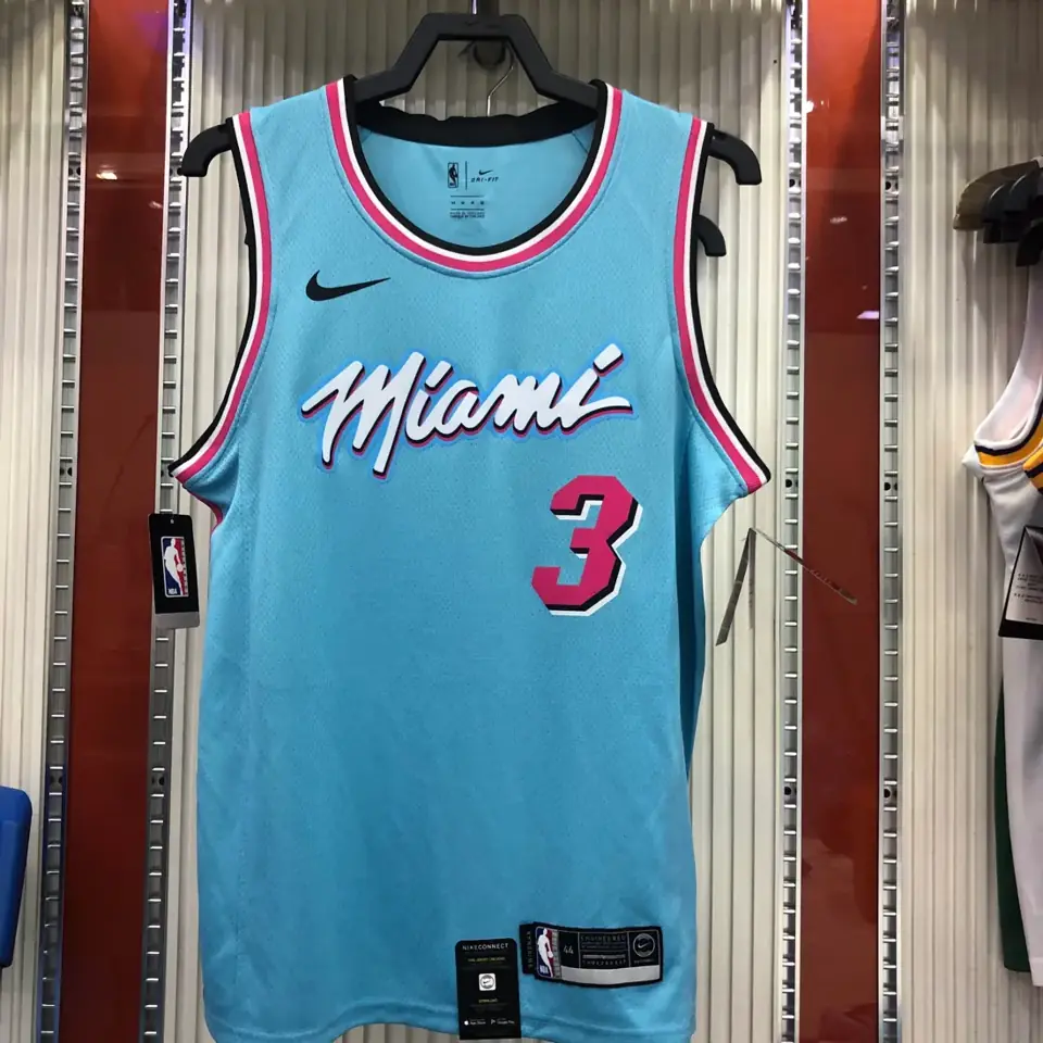 Foto 3 de Heat cuello redondo azul nº 3 Dwyane Wade