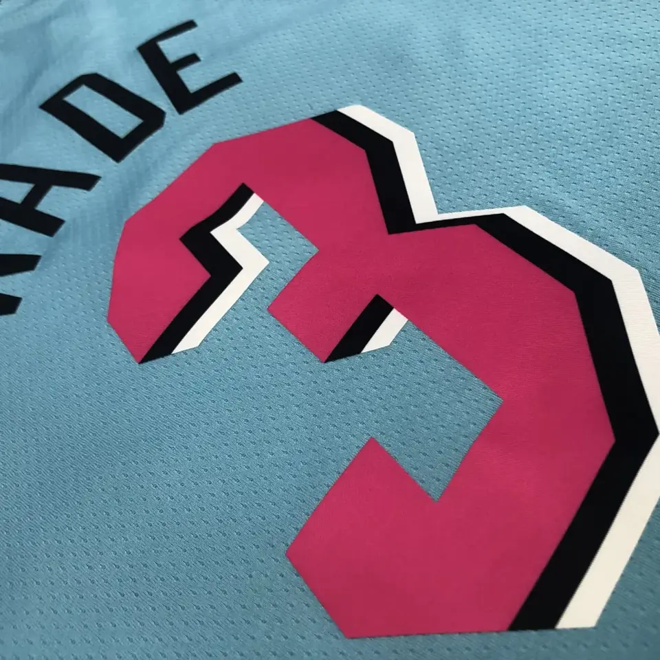 Foto 7 de Heat cuello redondo azul nº 3 Dwyane Wade