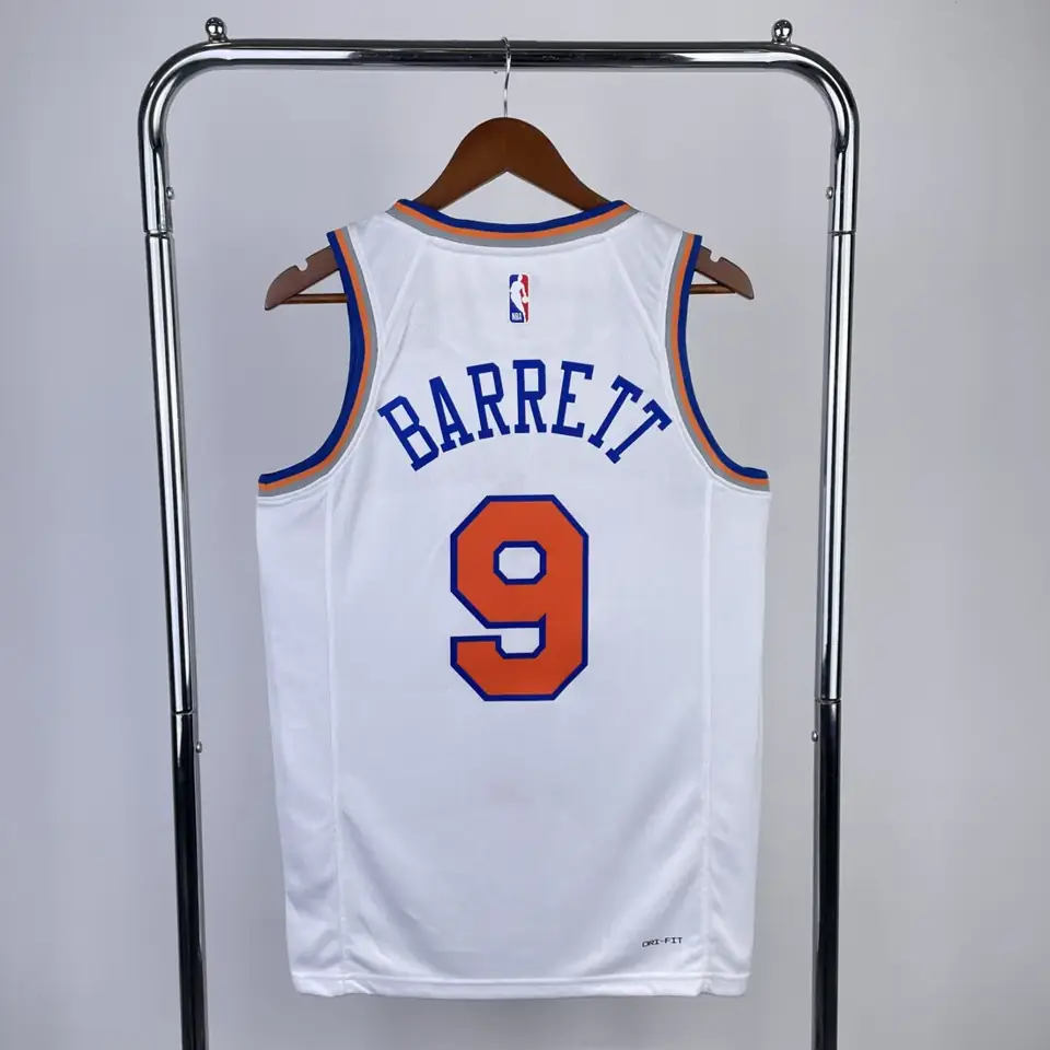 Foto 3 de Temporada 23 Knicks blanco n.º 9 Barrett