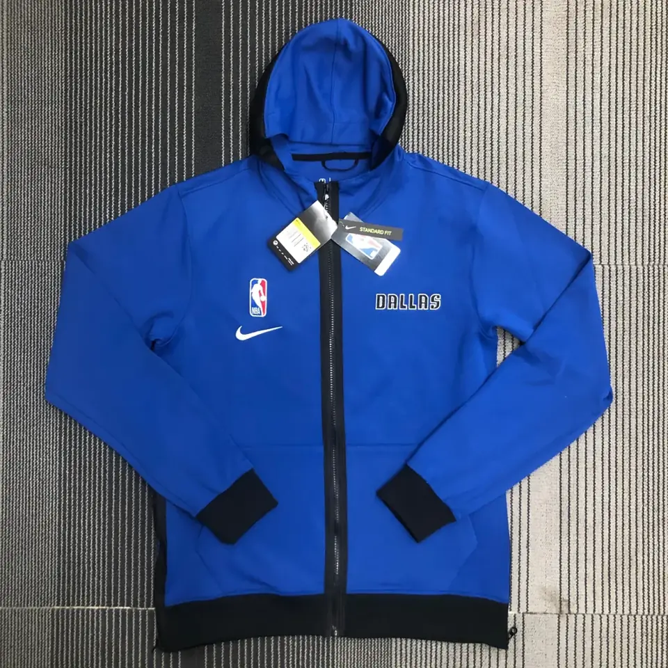 Foto 1 de Producto auténtico de tienda oficial internacional: versión de jugador GI chaqueta de calentamiento de los Mavericks de Dallas