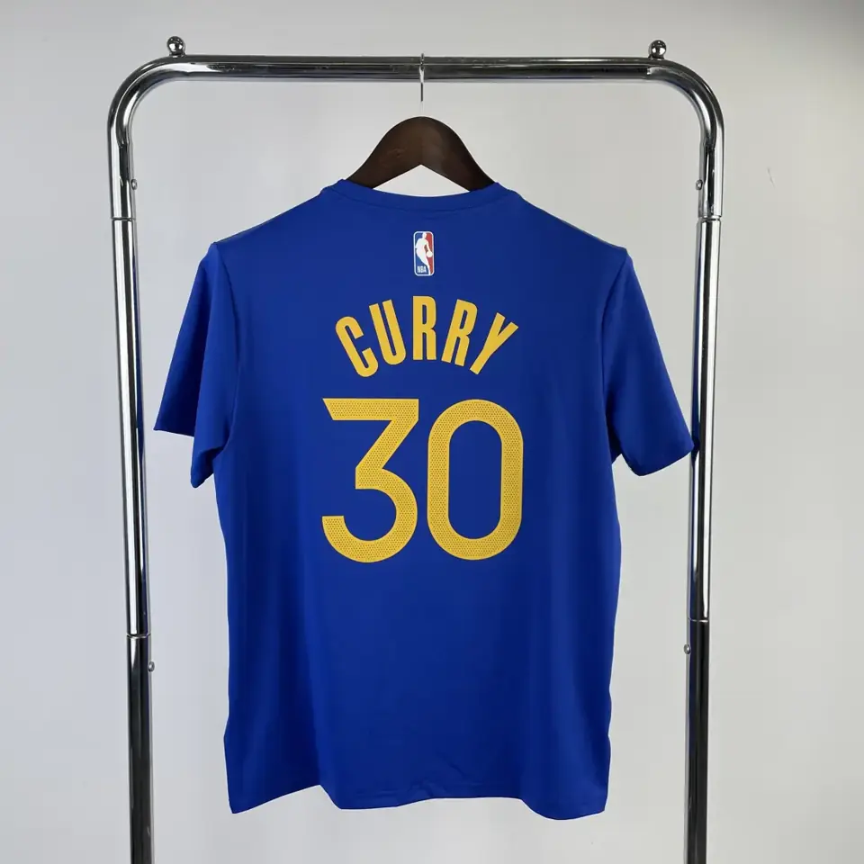 Foto 6 de Golden State Warriors azul nº30 camiseta de manga corta de secado rápido