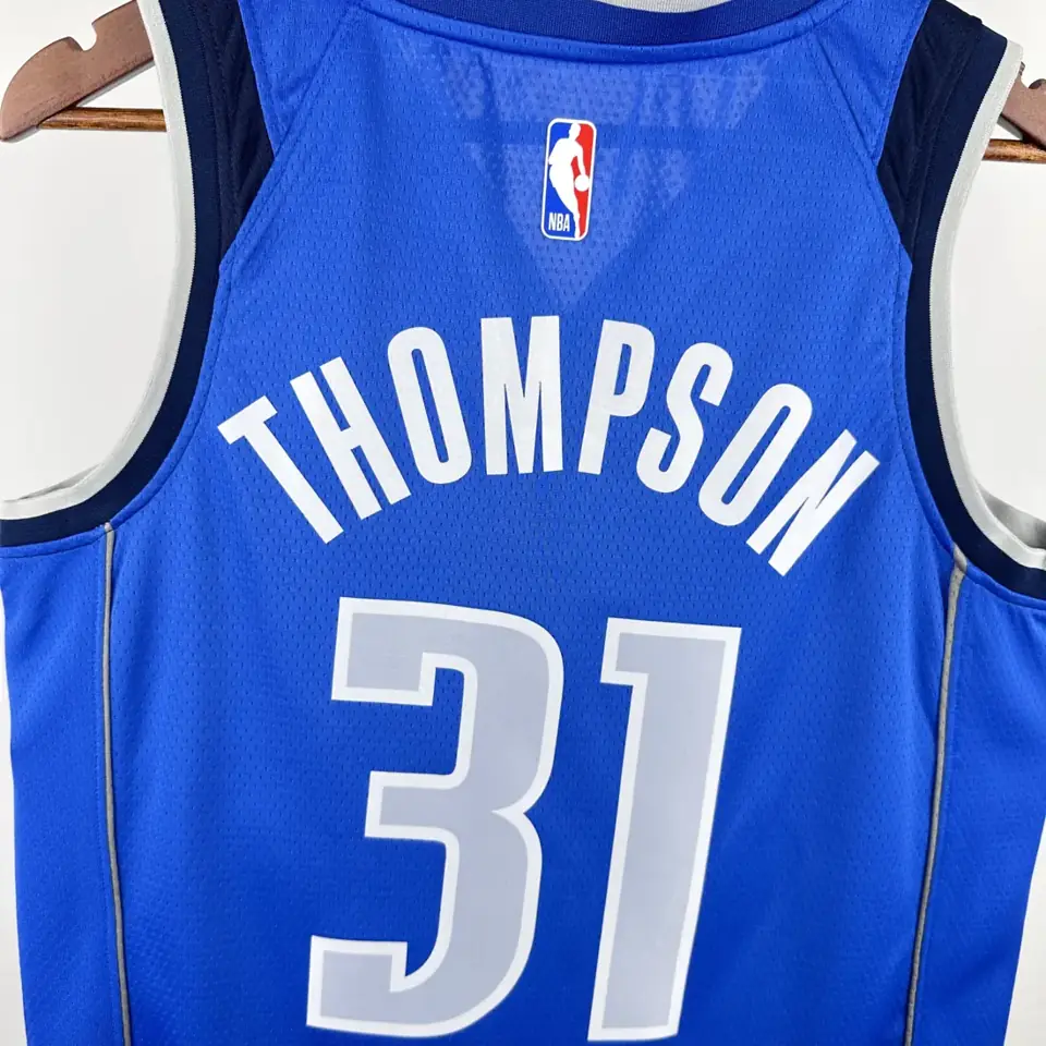Foto 7 de Temporada 23 Mavericks Visitante Azul Nº 31 Thompson