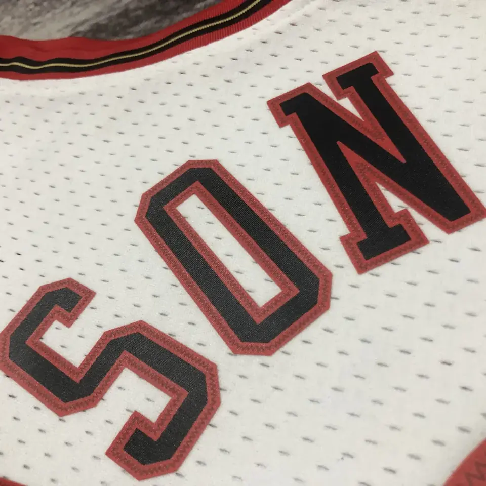 Foto 5 de Camiseta retro MN de termopresión: SW de los 76ers, temporada 98, blanca, nº 3 Iverson