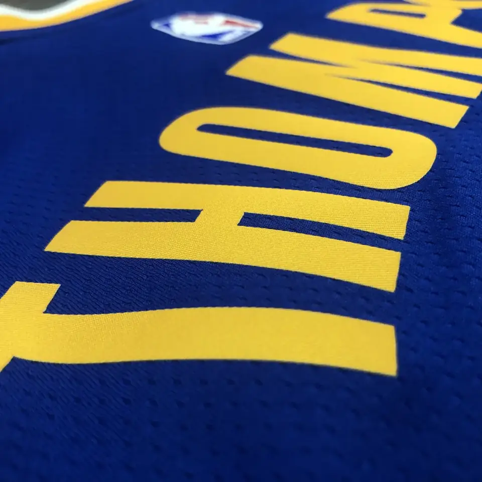 Foto 4 de Temporada 20 Golden State Warriors cuello en V, azul, nº 11 Klay Thompson