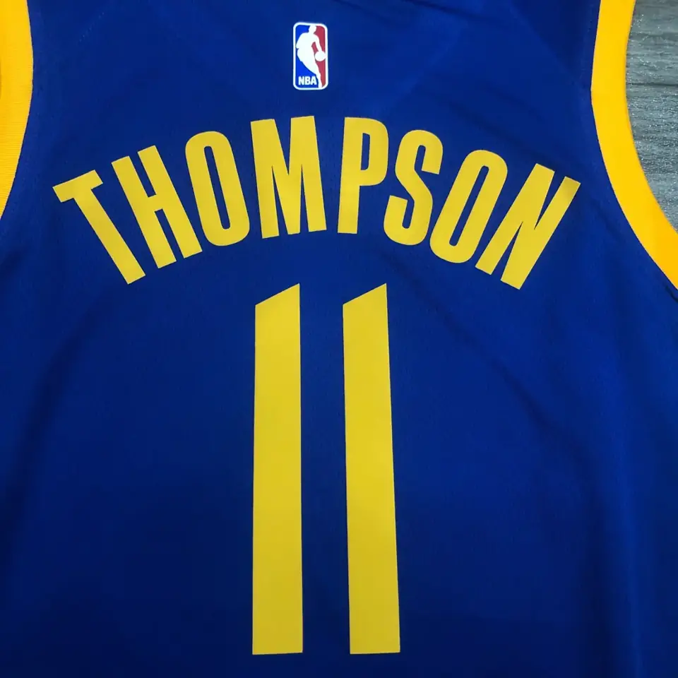 Foto 6 de Temporada 20 Golden State Warriors cuello en V, azul, nº 11 Klay Thompson