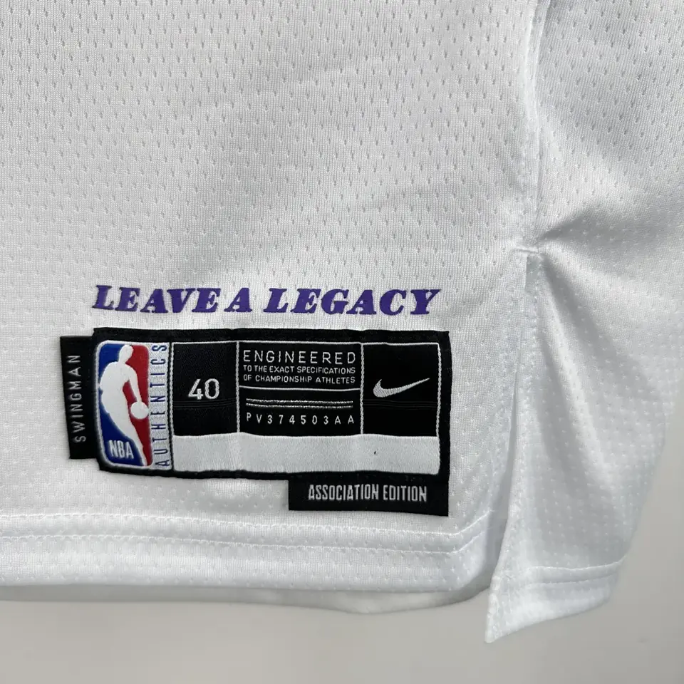 Foto 5 de Lakers cuello redondo blanco nº 39 Howard