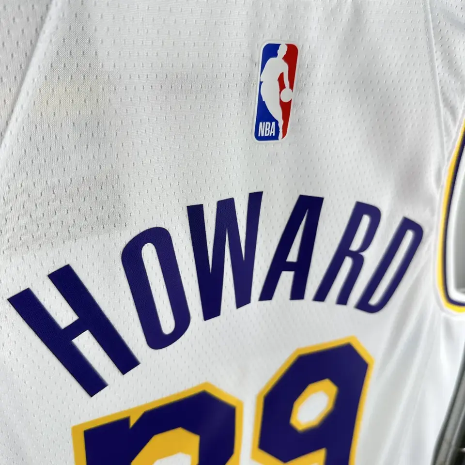 Foto 8 de Lakers cuello redondo blanco nº 39 Howard