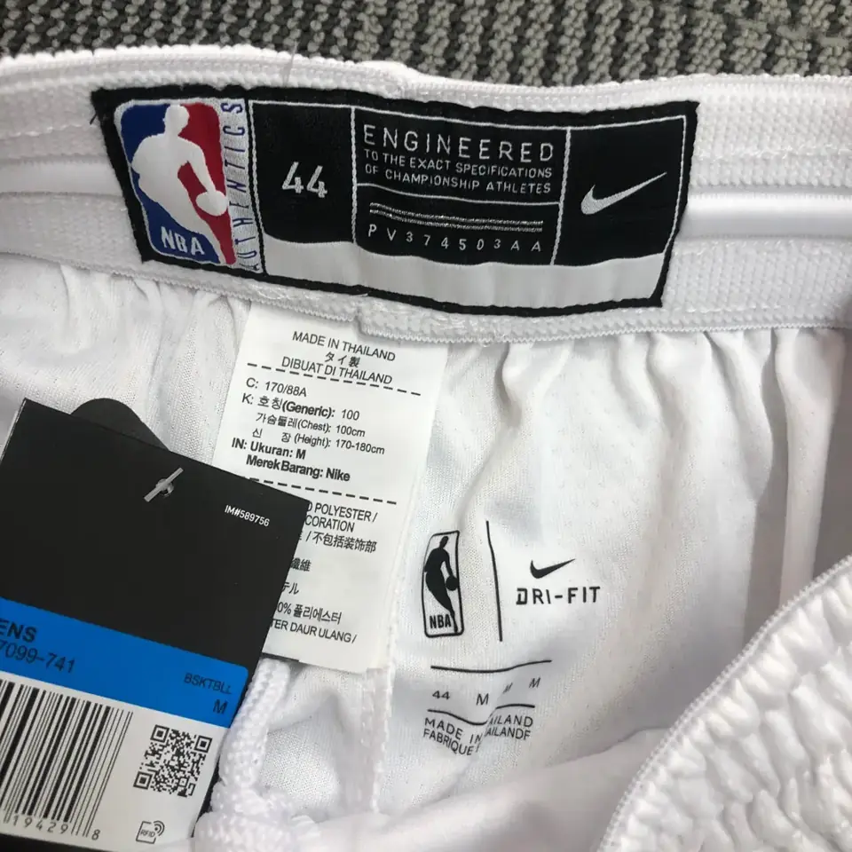 Foto 2 de Pantalones cortos camuflaje (blanco) de los Nets de Brooklyn