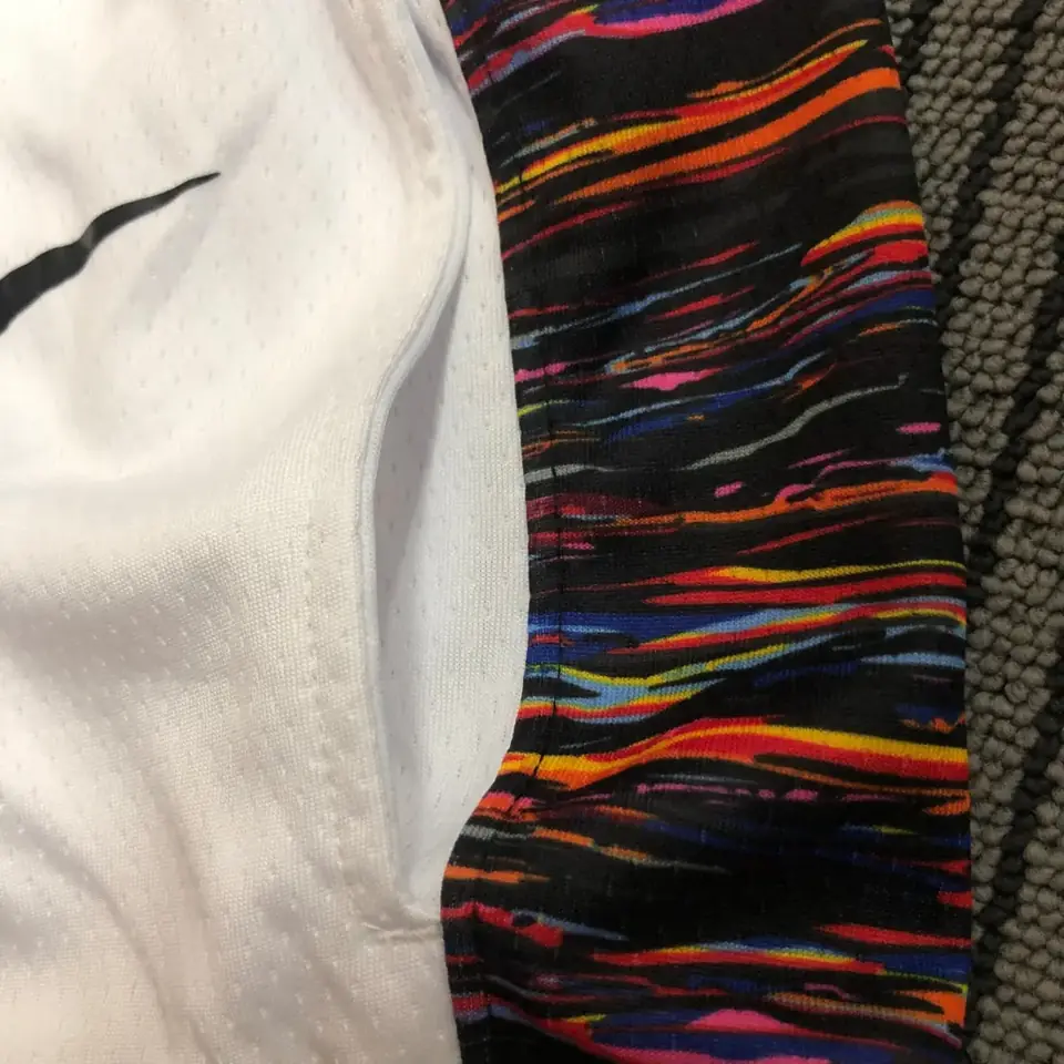 Foto 4 de Pantalones cortos camuflaje (blanco) de los Nets de Brooklyn