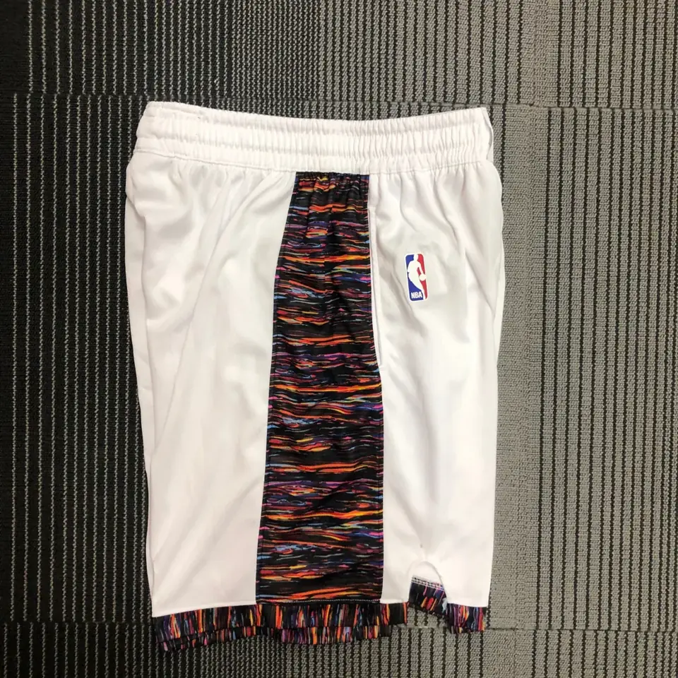 Foto 8 de Pantalones cortos camuflaje (blanco) de los Nets de Brooklyn