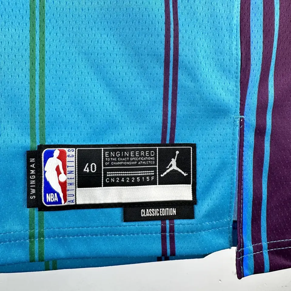 Foto 7 de Temporada 24 Hornets retro número 1 Ball
