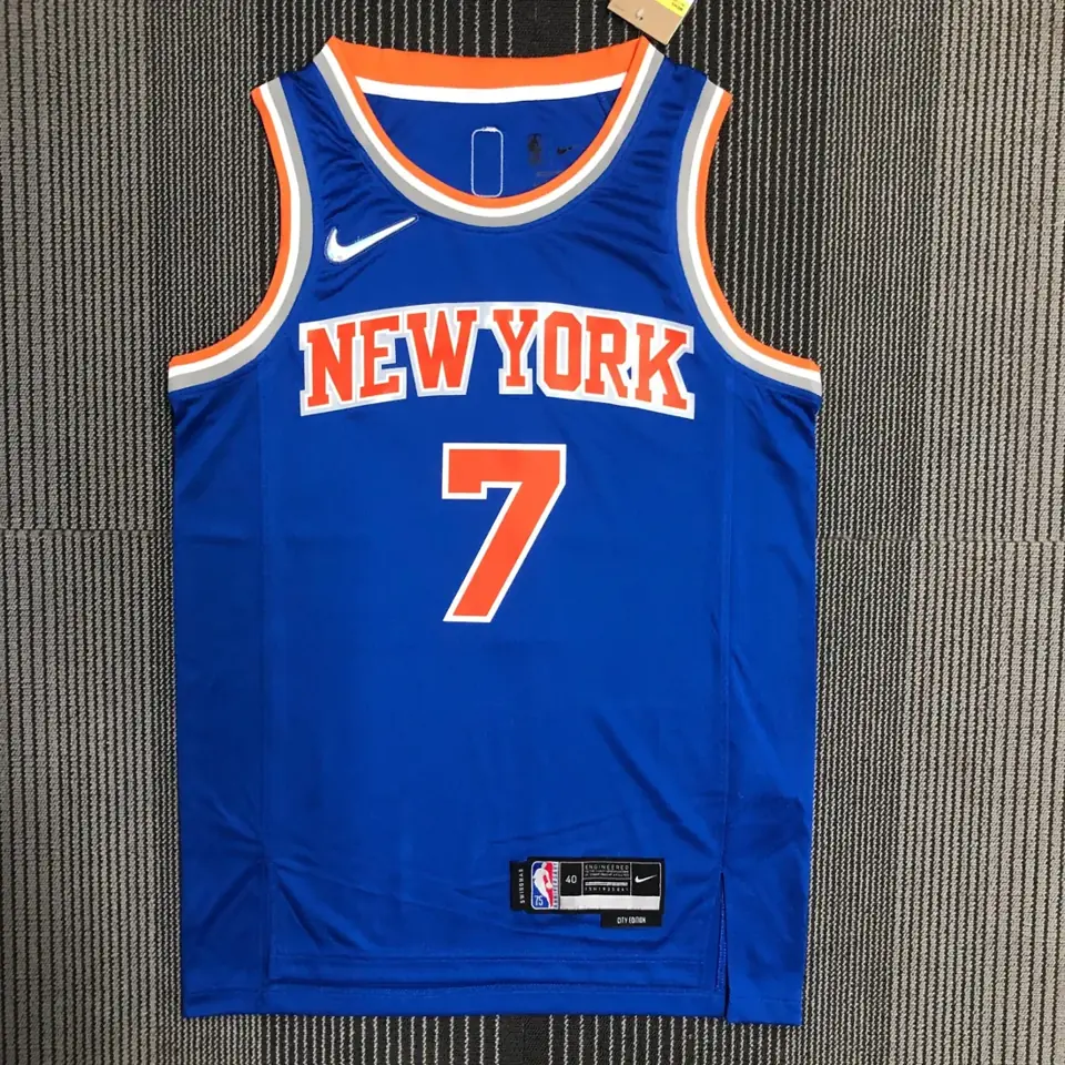 Foto 1 de 75 aniversario Knicks azul número 7 Anthony
