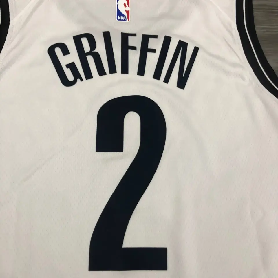 Foto 6 de Brooklyn Nets, cuello en V, blanco, nº 2 Griffin