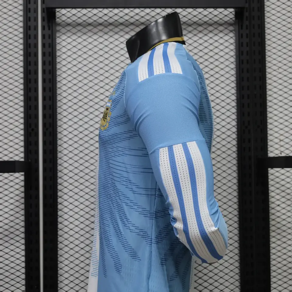 Foto 4 de Camisetas de manga larga edición conmemorativa de Messi de Argentina 26-27, tallas S-4XL