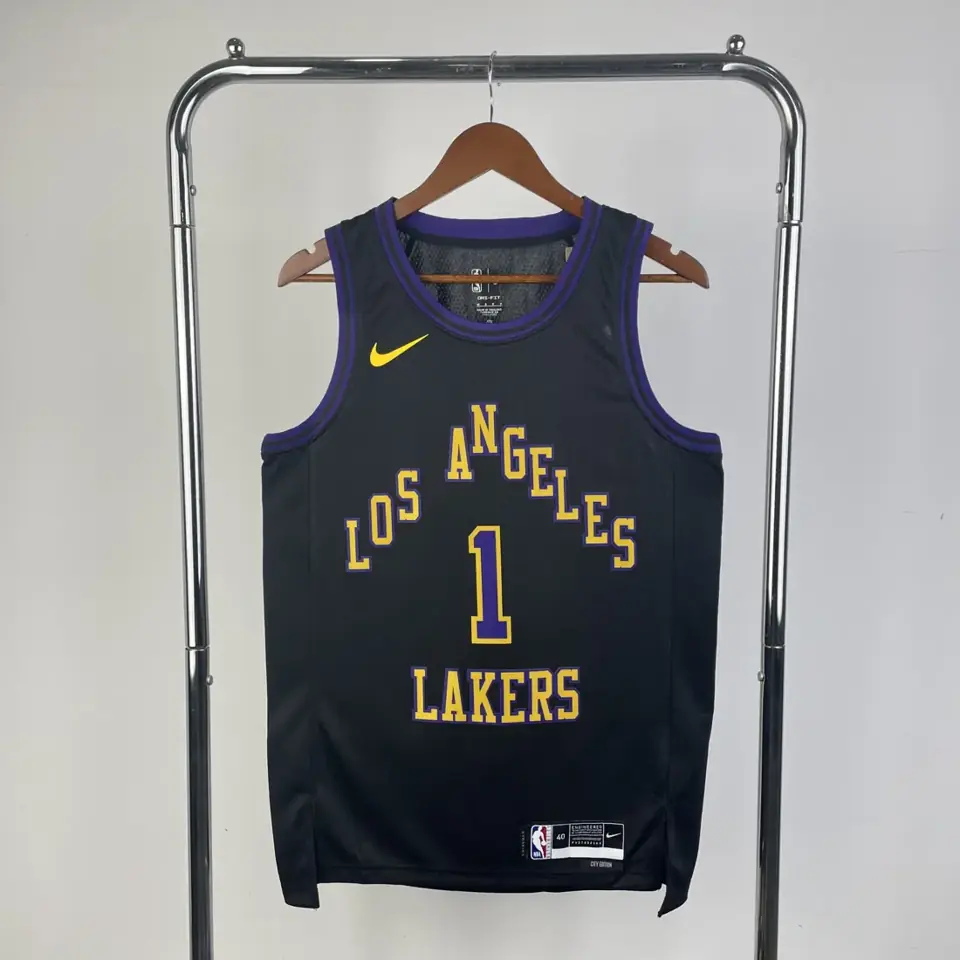 Foto 1 de Temporada 26 Los Angeles Lakers City Edition Nº 1 D'Angelo Russell