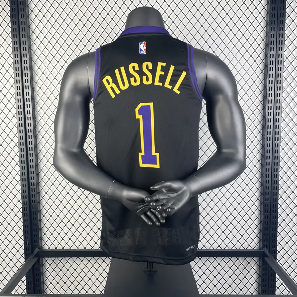 Foto 2 de Temporada 26 Los Angeles Lakers City Edition Nº 1 D'Angelo Russell