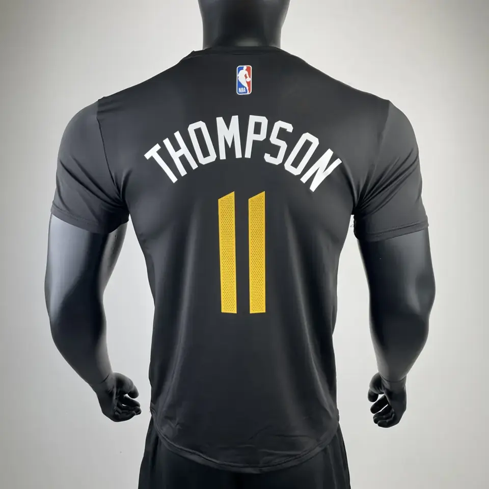 Foto 3 de Temporada 23 Golden State Warriors edición ciudad número 11 camiseta de manga corta de secado rápido