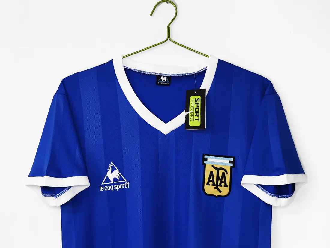 Foto 3 de Temporada 1986 Argentina visitante azul brillante 0A