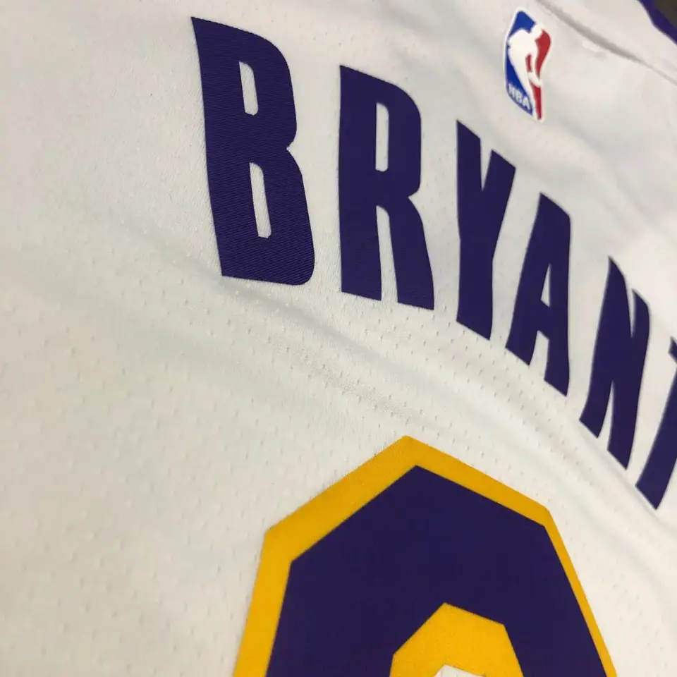 Foto 2 de Los Angeles Lakers blanco cuello en V nº 8 Kobe