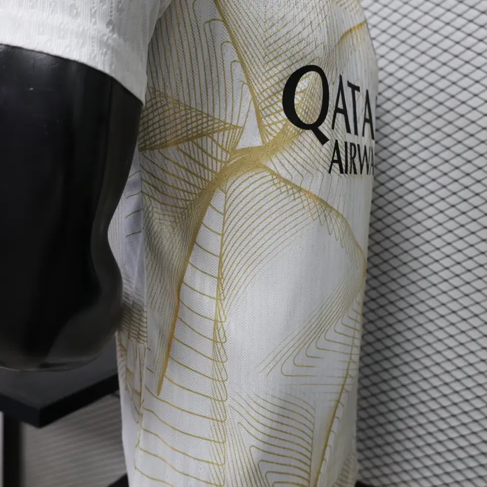 Foto 7 de Camisetas de calentamiento del París Saint-Germain para la Champions League 26-27: amarillas, tallas S-3XL