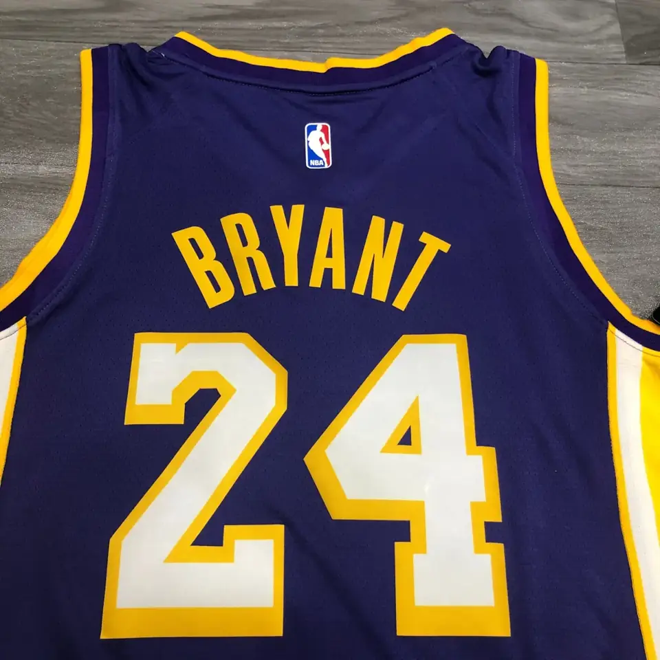 Foto 4 de Los Angeles Lakers morado cuello en V nº 24 Kobe Bryant