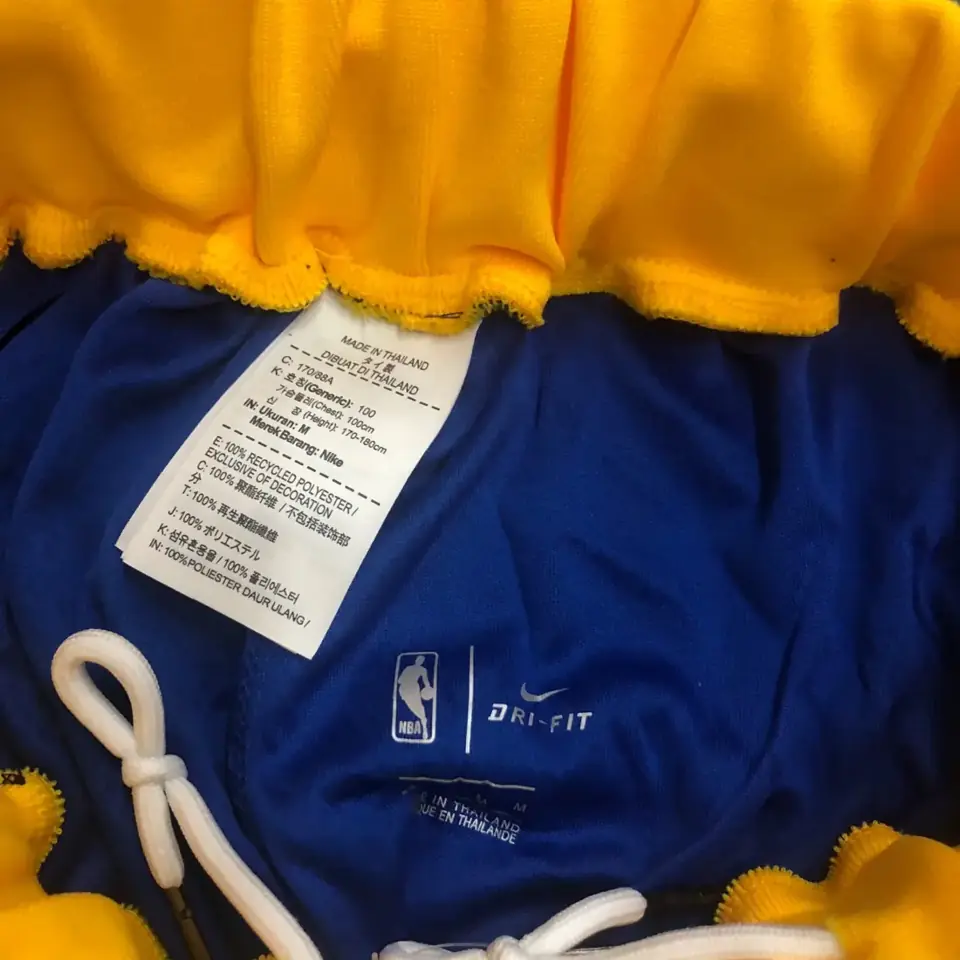 Foto 2 de Pantalones cortos azul eléctrico de los Warriors de Golden State