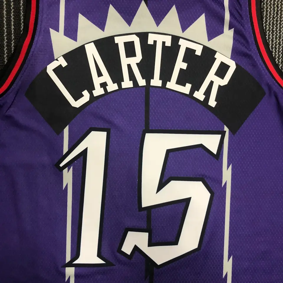 Foto 4 de Raptors Retro morado Nº 15 Carter